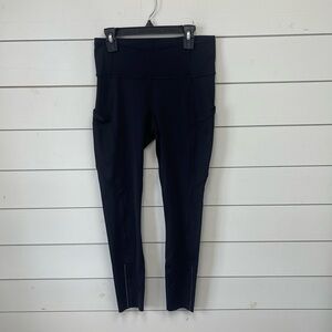 Lululemon fast & free 7/8 leggings II nulux 25” black women’s size 6
